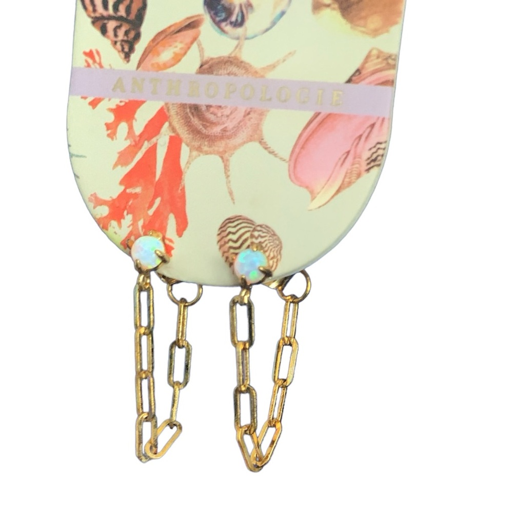 Gold earrings